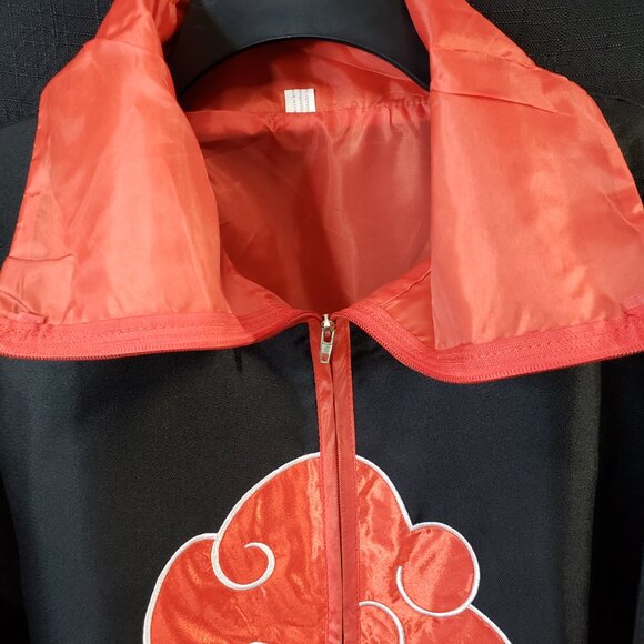 Adult Akatsuki Robe and Kitsune Mask Naruto Shippuden Cosplay Costume S M L - Picture 5 of 8